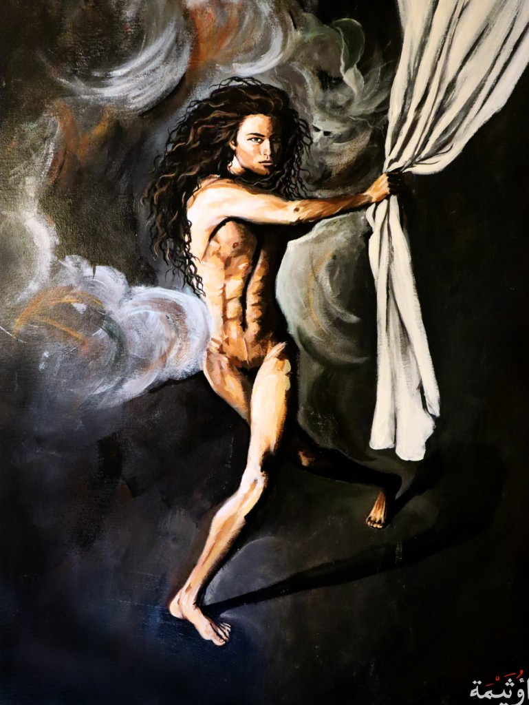 Shehime painting by artist and painter Otheima acrylic on canvas